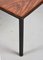 Mid-Century Italian Square Wood and Iron Coffee Table, 1960s, Image 15