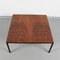 Mid-Century Italian Square Wood and Iron Coffee Table, 1960s 8