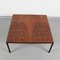 Tavolino da caffè quadrato Mid-Century in legno e ferro, Italia, anni '60, Immagine 8