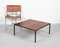 Mid-Century Italian Square Wood and Iron Coffee Table, 1960s, Image 14