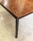 Mid-Century Italian Square Wood and Iron Coffee Table, 1960s, Image 17