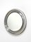 Mid-Century Italian Round Aluminum Mirror Attributed to Sergio Mazza for Artemide, 1960s 5