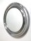 Mid-Century Italian Round Aluminum Mirror Attributed to Sergio Mazza for Artemide, 1960s 4