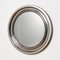 Mid-Century Italian Round Aluminum Mirror Attributed to Sergio Mazza for Artemide, 1960s 2