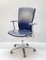 Life Bürostuhl aus Aluminium & blauem Leder von Formway Design für Knoll 4