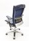 Sedia da ufficio Life in alluminio e pelle blu di Formway Design per Knoll, Immagine 9