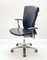 Aluminium and Italian Blue Leather Life Office Chair by Formway Design for Knoll, Image 5