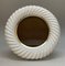 Mid-Century Italian White Ceramic and Brass Picture Frame by Tommaso Barbi, 1970s, Image 4