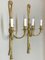 Louis XVI Kerzenlampen mit Knoten und Quasten, 19. Jh., 2er Set 9