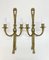 19th Century Louis XVI Style Knot and Tassel Candle Wall Lights, Set of 2 12