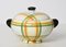 Italian Futurist Airbrushed Ceramic Soup Bowl by Angelo Simonetto, 1930s, Image 6