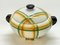 Italian Futurist Airbrushed Ceramic Soup Bowl by Angelo Simonetto, 1930s, Image 7
