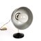 Italian Industrial Black Enameled Metal Adjustable Desk Lamp, 1940s 13