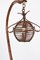 Lámpara de pie italiana Mid-Century de bambú y ratán, años 50, Imagen 14