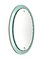 Mid-Century Italian Carved Oval Mirror from Cristal Arte, Italy, 1960s 7