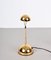 Mid-Century Italian Gold-Plated Metal Meridiana Table Lamp by Paolo Francesco Piva for Stefano Cevoli, 1980s 2