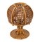 Mid-Century Italian Wicker & Rattan Table Lamp, 1960s 7