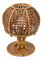 Mid-Century Italian Wicker & Rattan Table Lamp, 1960s 12