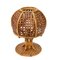 Mid-Century Italian Wicker & Rattan Table Lamp, 1960s 14