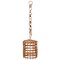 Mid-Century Italian French Riviera Bambo & Rattan Light, 1960s, Image 1