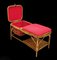 Banc Mid-Century en Bambou et Rotin, Italie, 1950s 7