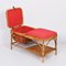 Mid-Century Italian Bamboo and Rattan Bench, 1950s, Image 10