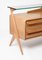 Mid-Century Italian Maple Wood Sideboard with Glass Shelf by Vittorio Dassi, 1950s 18