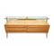 Mid-Century Italian Maple Wood Sideboard with Glass Shelf by Vittorio Dassi, 1950s 10