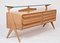 Mid-Century Italian Maple Wood Sideboard with Glass Shelf by Vittorio Dassi, 1950s 8