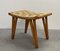 Italienischer Mid-Century Hocker aus Holz & Seil von Giuseppe Pagano Pogatschnig, 1940er 10