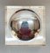 Mid-Century Italian Travertine Acrylic Glass Centerpiece Bowl by Tommaso Barbi, Italy, 1970s 2