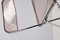 Sedie pieghevoli Plia in vetro acrilico rosa di Giancarlo Piretti per Anonima Castelli, Italia, anni '75, set di 4, Immagine 9