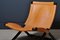 Nordic Leather X Chairs by Ingmar Relling for Westnofa 5