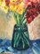 Gerd Vitzthum, Gladioli, óleo sobre tabla, enmarcado, Imagen 4