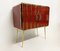 Vintage Dresser in Colored Glass, 1970s 2