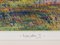 Gerhard Messemer, Weiden III, Color Etching on Paper, Framed 4