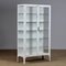 Vintage Iron and Glass Medical Cabinet, 1940s, Image 2