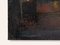 R. Marien, Pigalle in the Night, Oil on Wooden Plate, Framed 7