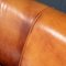 20th Century Dutch Three Seater Sheepskin Leather Sofa, Image 36