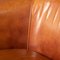 20th Century Dutch Three Seater Sheepskin Leather Sofa 22