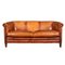20th Century Dutch Three Seater Sheepskin Leather Sofa, Image 1