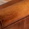 20th Century Dutch Three Seater Sheepskin Leather Sofa, Image 25