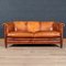 20th Century Dutch Three Seater Sheepskin Leather Sofa, Image 2