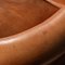 20th Century Dutch Three Seater Sheepskin Leather Sofa 14