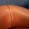 20th Century Dutch Sheepskin Leather Tub Chairs, Set of 2 18