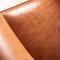 20th Century Dutch Sheepskin Leather Tub Chairs, Set of 2, Image 17