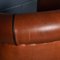 20th Century Dutch Sheepskin Leather Tub Chairs, Set of 2, Image 25