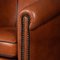 20th Century Dutch Sheepskin Leather Tub Chairs, Set of 2 10
