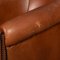 20th Century Dutch Sheepskin Leather Tub Chairs, Set of 2, Image 16