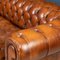 20th Century English Chesterfield Leather Sofa with Button Down Seats, 1970s, Image 12